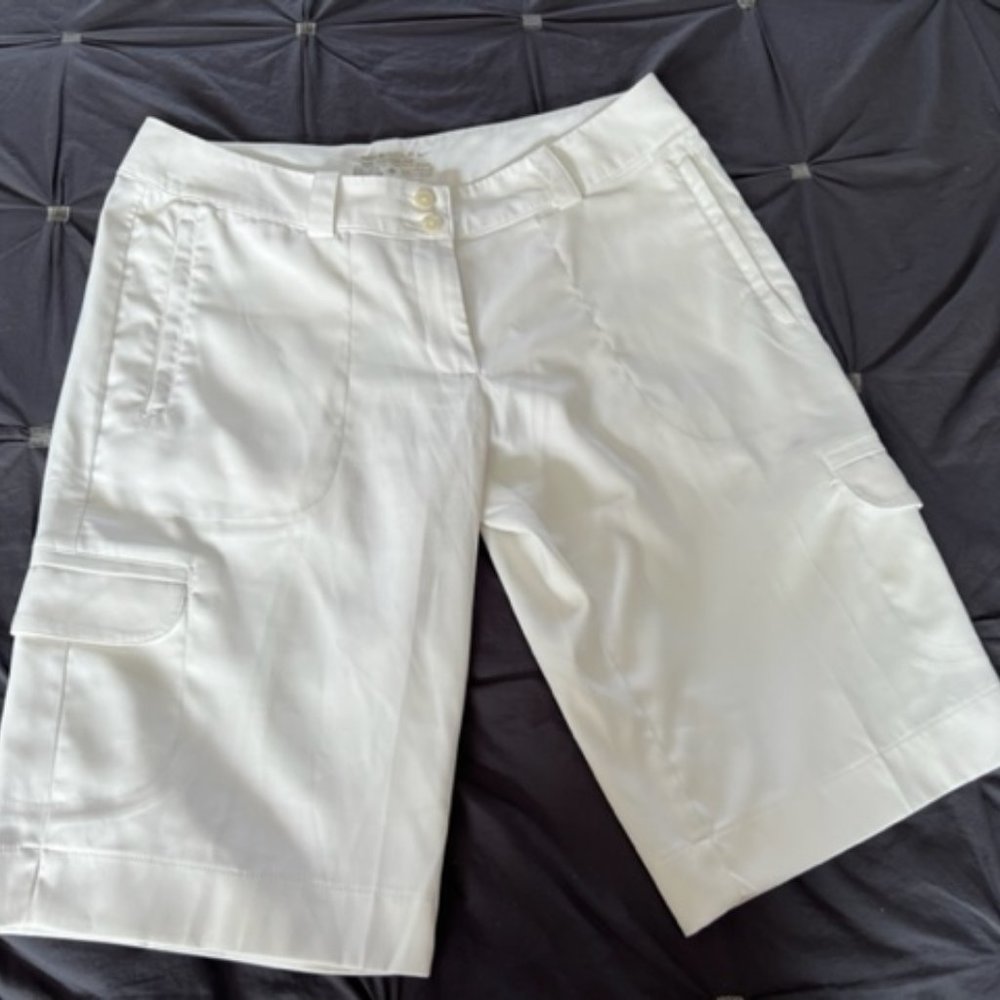 Nike Women's White Athletic Shorts
